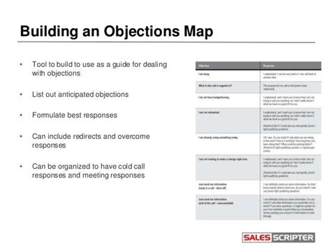 sales rebuttal scripts|objections and rebuttals.